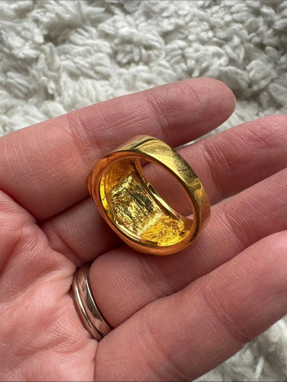 Eagle 925 14k Gold Plated Ring